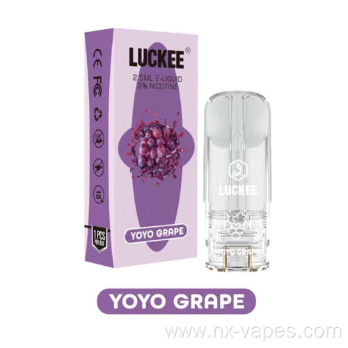 LUCKEE Pod System 2.5ml Eliquid 1.2ohm